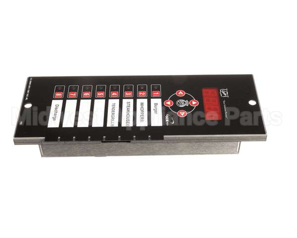 176480 Duke Assembly, Control/Label Lower Burner Upg