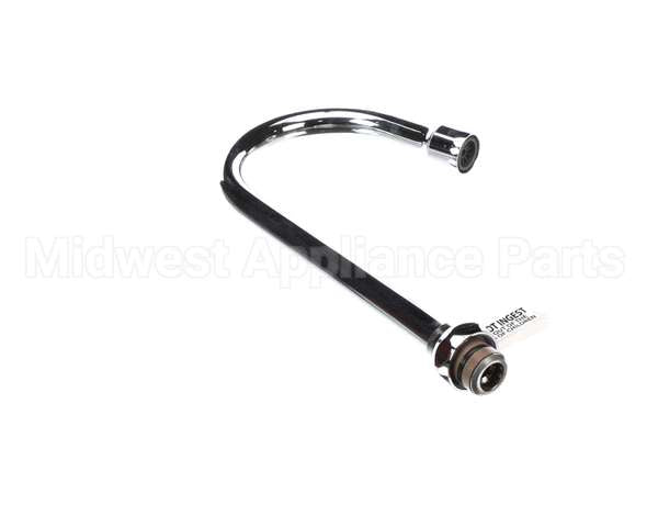 179X T&S Brass 4-3/8 Swivel Gooseneck, B-Pt Stream Regu