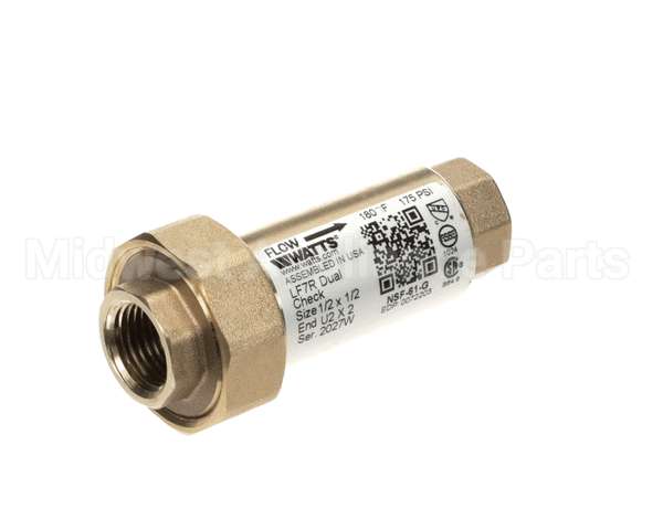 1803 Fisher Dual Check 1/2F X 1/2F Eco