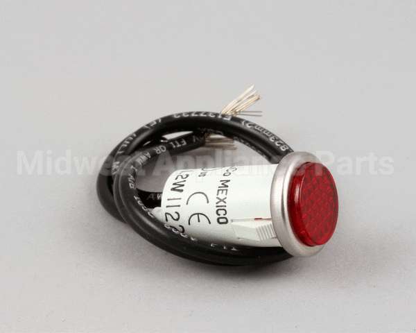 18091 Nieco Light, 1/2 Panel Mount, 28V, Red