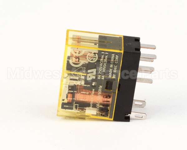 18093 Nieco Relay, 250Vac, 24V Coil, 8A, 8 Pin