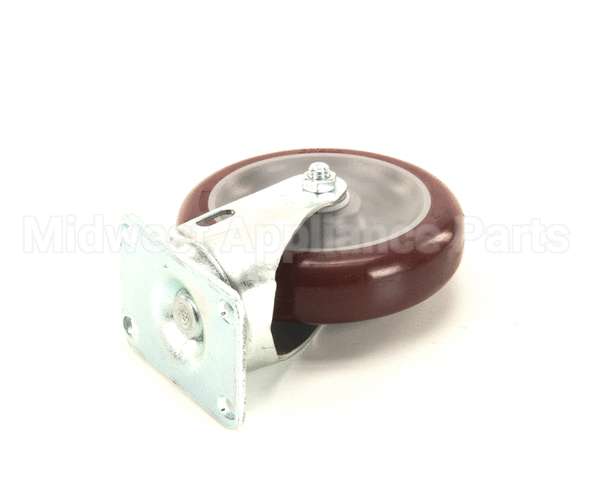 18301-5224 Carter Hoffmann 5 Swivel Red Poly Delrin