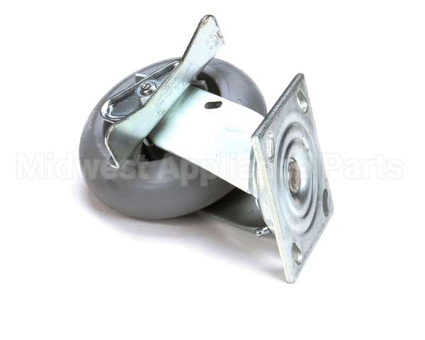 18301-6435 Carter Hoffmann 6" Grey Swivel W/Brk Rubb