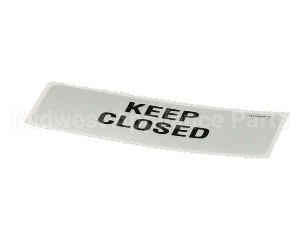 18312-0497 Carter Hoffmann Keep Closed Decal