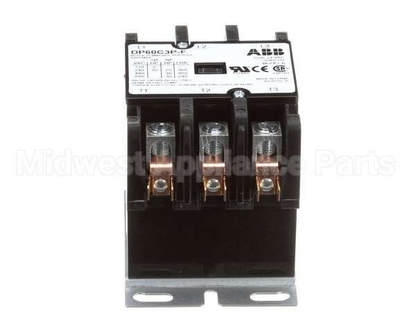 18A103 Ultrafryer Contactor, Mechanical 3 Pole 60 Amp 24V