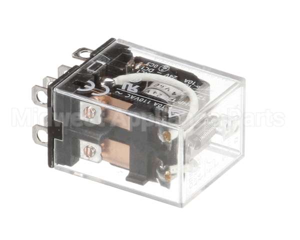 18A333 Ultrafryer Relay, 24V Ac Dpdt Clear (2 Per)