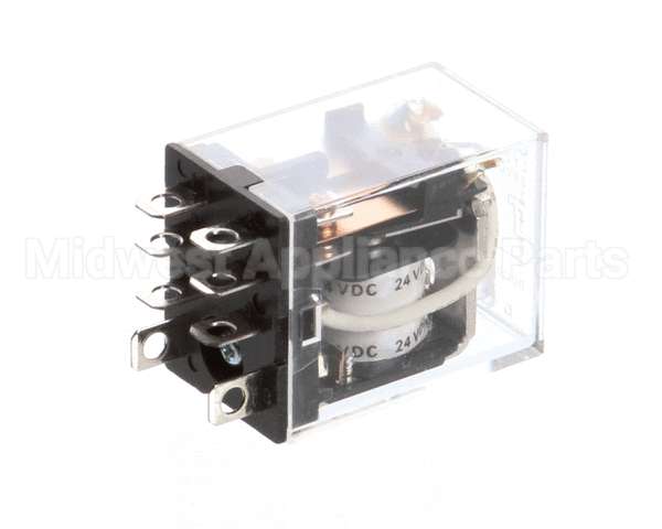 18A334 Ultrafryer Relay, 24V Dc Dpdt Clear (Blower)