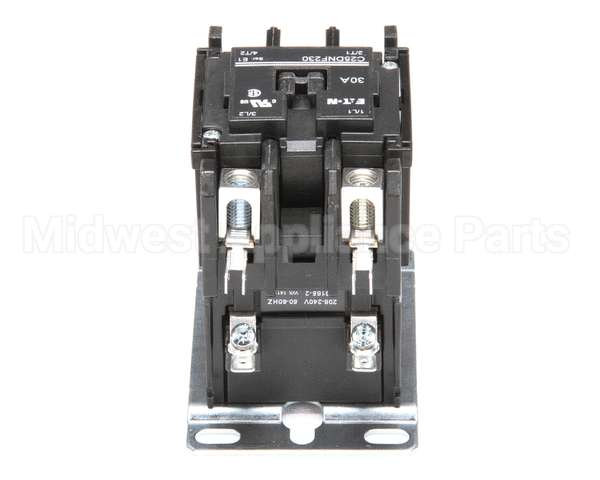 19-13703 Master-Bilt Contactor, 2-Pole, 30/40 Amp.