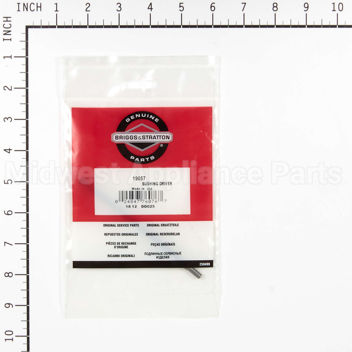 19057 Briggs & Stratton Bushing Driver