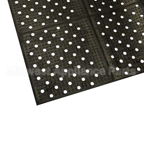 191243 Compatible Waste King Mat, Flr, Multi-Mat, 3"X4", Blk