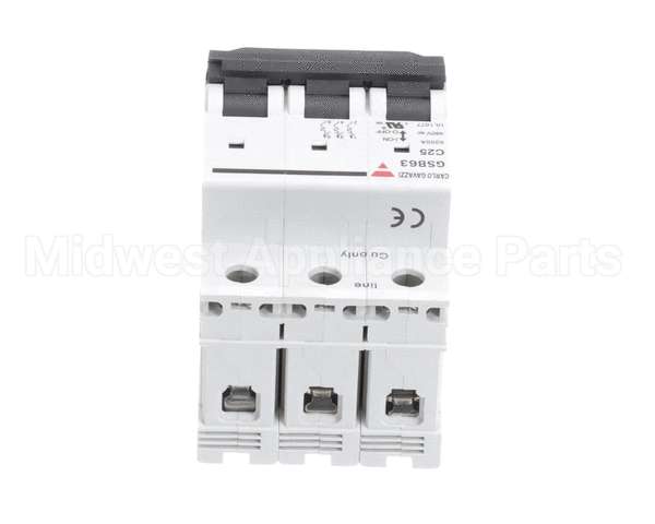 19161 Nieco Circuit Breaker, 277/480V, 25A, 3 Pole