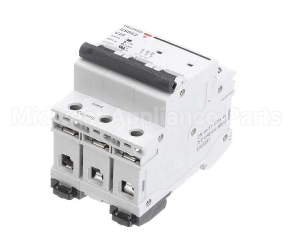 19161 Nieco Circuit Breaker, 277/480V, 25A, 3 Pole