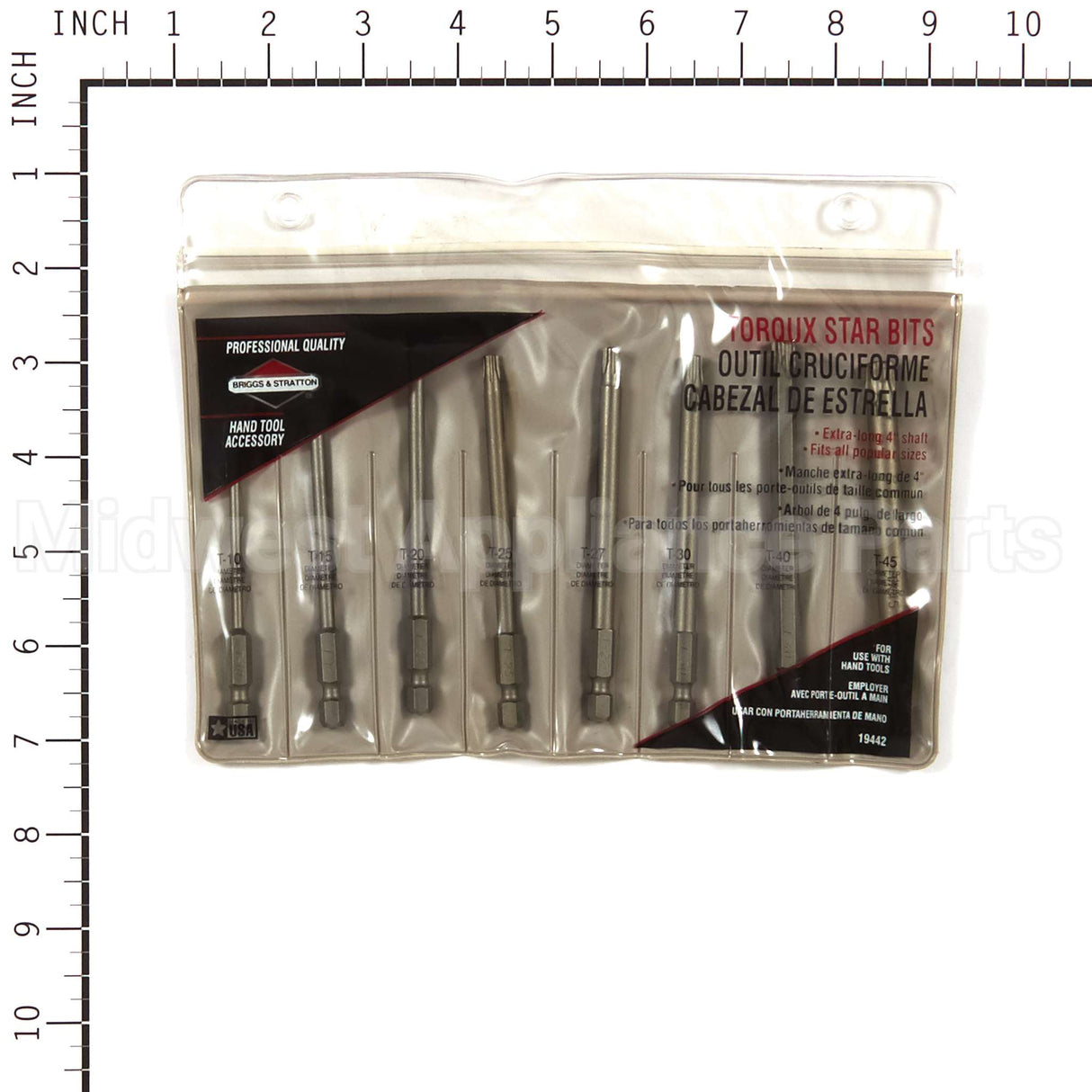 19442 Briggs & Stratton Torx Driver Set
