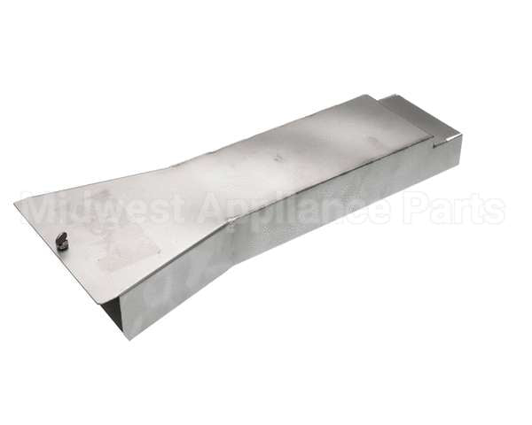 19C713 Ultrafryer Flue, Rectangular 20X14 P3 Bk Ext W/Cap