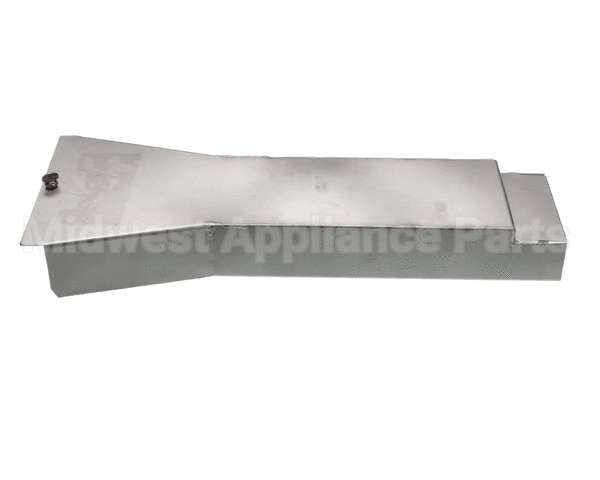 19C713 Ultrafryer Flue, Rectangular 20X14 P3 Bk Ext W/Cap