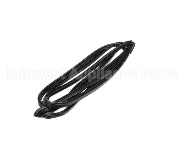 2-627GASKET Continental Refrigeration Ref Black Glass Door Gasket, 60X21X0.625