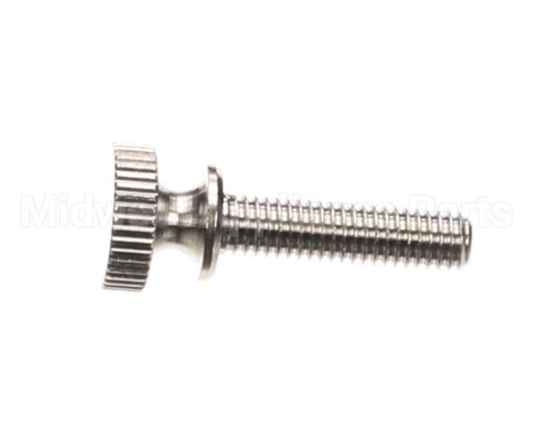 201719 Follett Screw, Knurl Thumb, 10-32 X 3/4, Br Nick