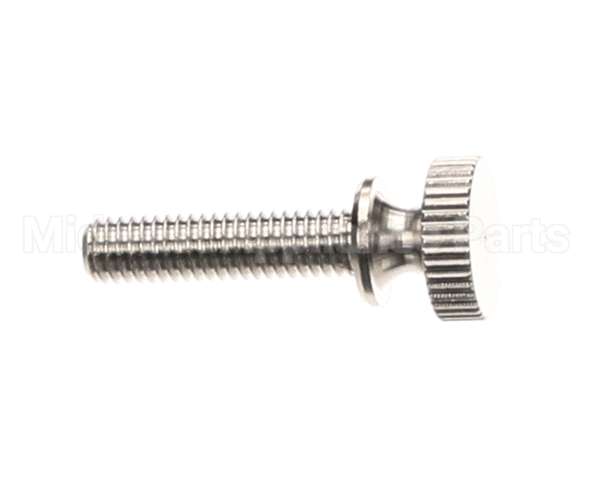 201719 Follett Screw, Knurl Thumb, 10-32 X 3/4, Br Nick