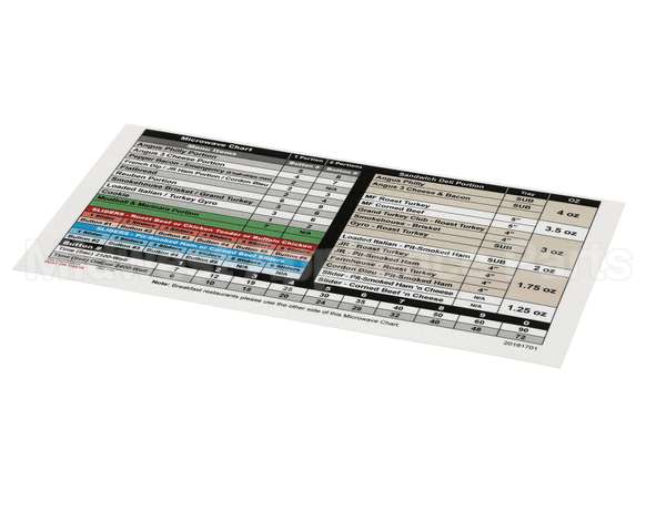 20181701 Amana Menumaster Card-Menu