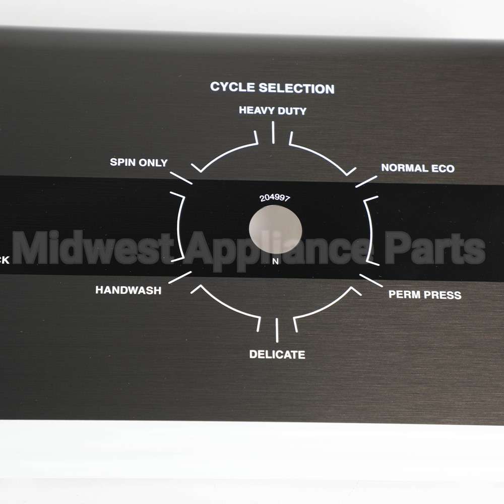 204997 Speed Queen Panel,Graphic Cntrl Tlw Rc 6 Cycle Sq