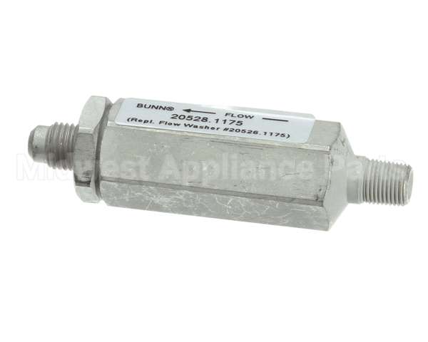 20528.1175 Bunn Flow Control Assembly,Tnd .175Gpm