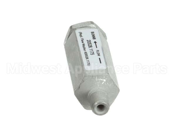 20528.1175 Bunn Flow Control Assembly,Tnd .175Gpm