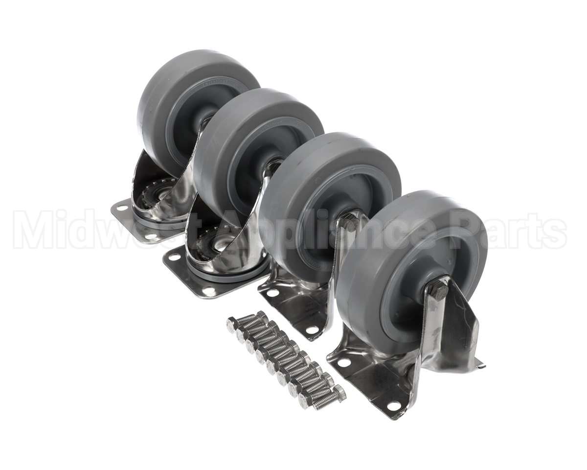 206135 Electrolux Professional Kit4Wheels-2Swivelling W/Brake