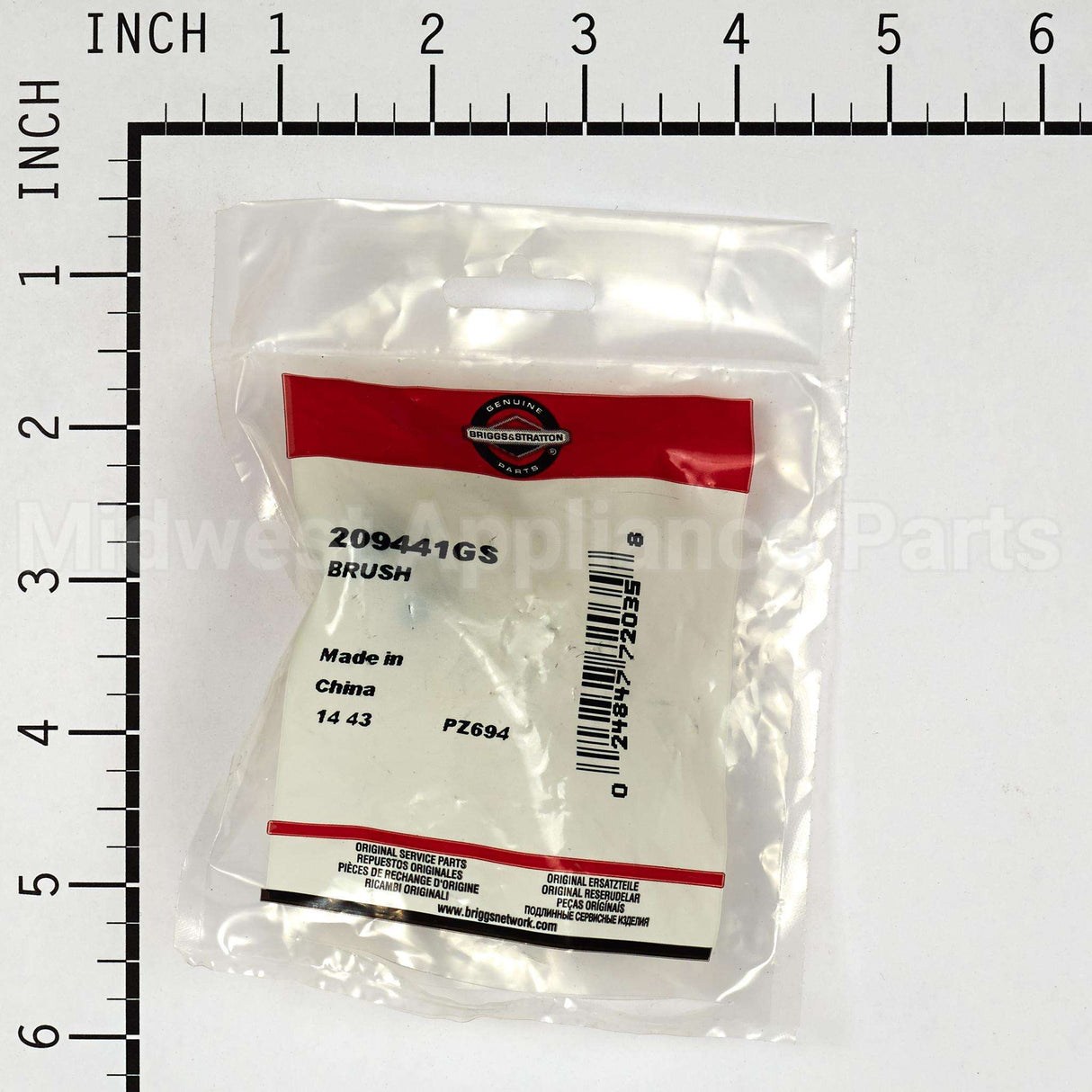 209441GS Briggs & Stratton Brush