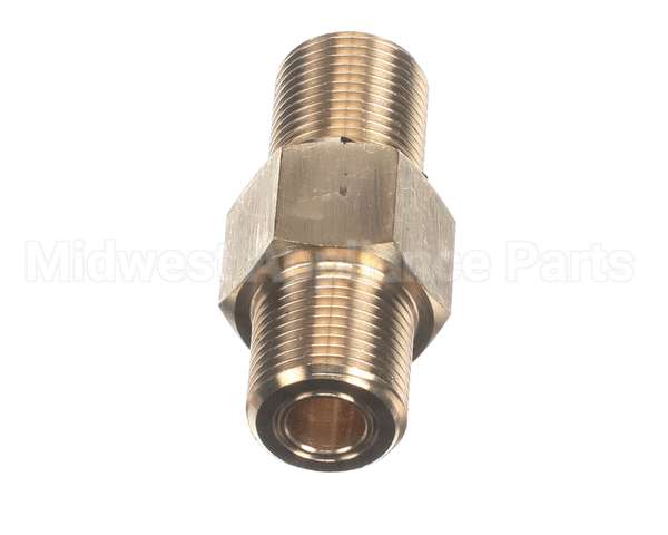 20990 Unic Brass Nipple - 3/8 Bspm X 3/8 Bspm W/ 1/
