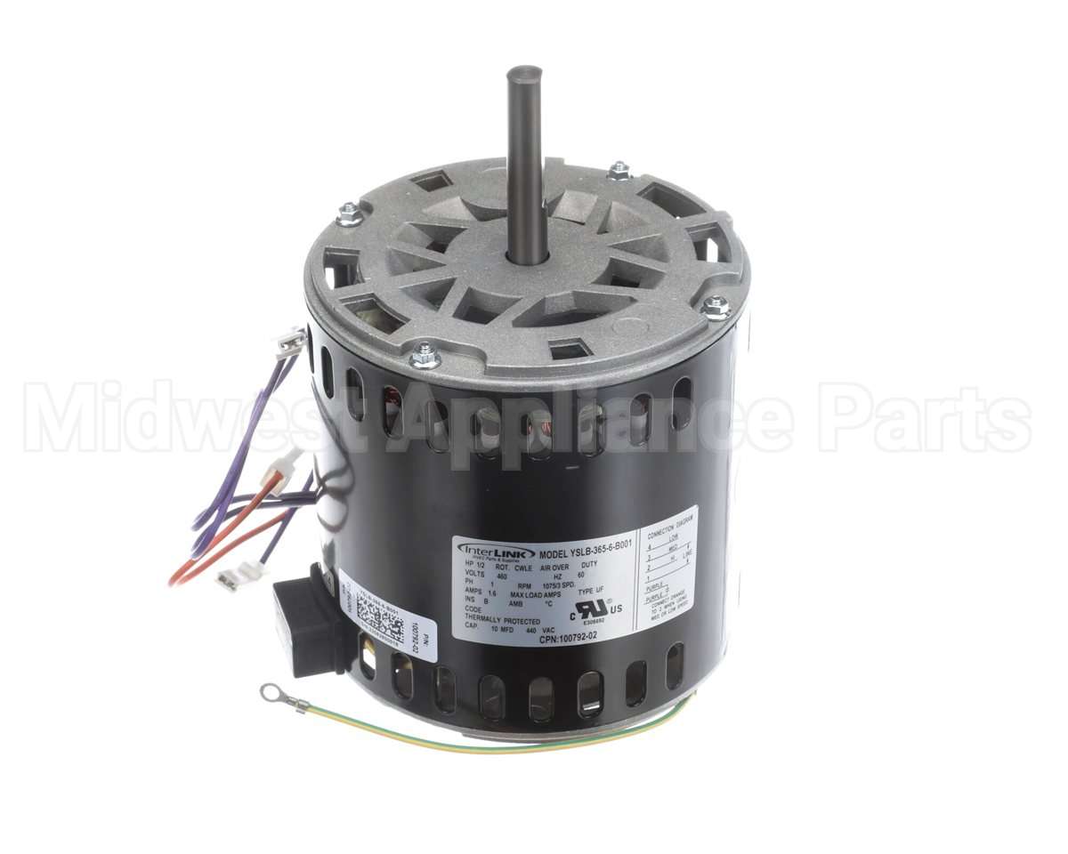 20W28 Lennox 460V1Ph 1/2Hp 1075Rpm 3Spd Mtr