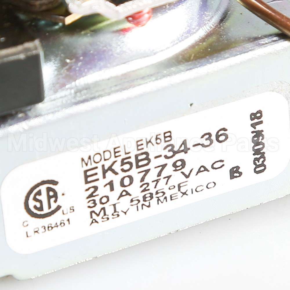 210779 Fisher Paykel Thermostat Oven Broil