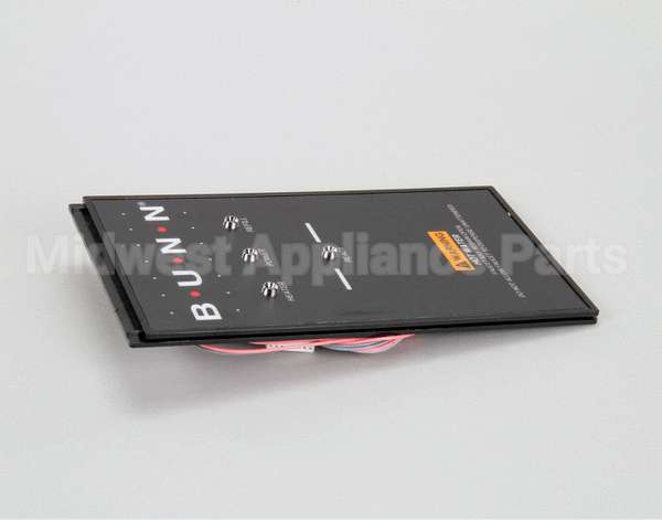 21112.1000 Bunn Panel Assembly, W/Indicator Lamps