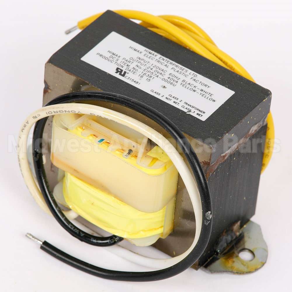 211775 Fisher Paykel Transformer, 24Vac