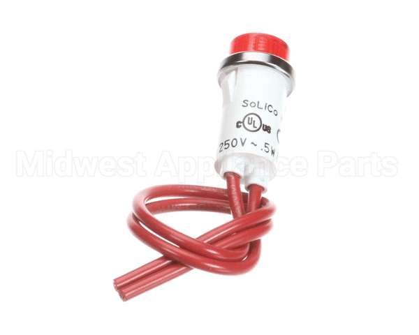 212069 Duke Bulb,250V Pilot Red