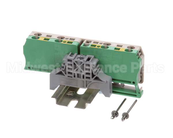21360 Nieco Rail,Terminal Block, 2 Way, Lt