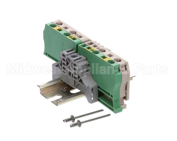 21360 Nieco Rail,Terminal Block, 2 Way, Lt