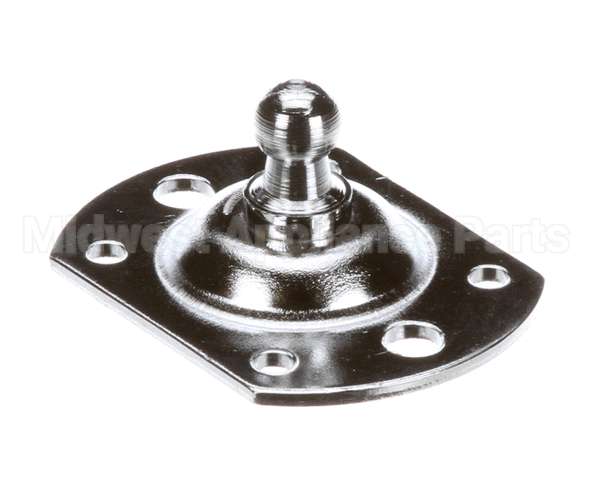 214309 Duke Bracket, Raised W/.39 Dia Ball, Chrome P