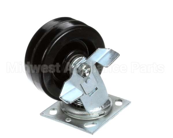22290-0009 Middleby Caster,Swivel W/Brake Flat Plate
