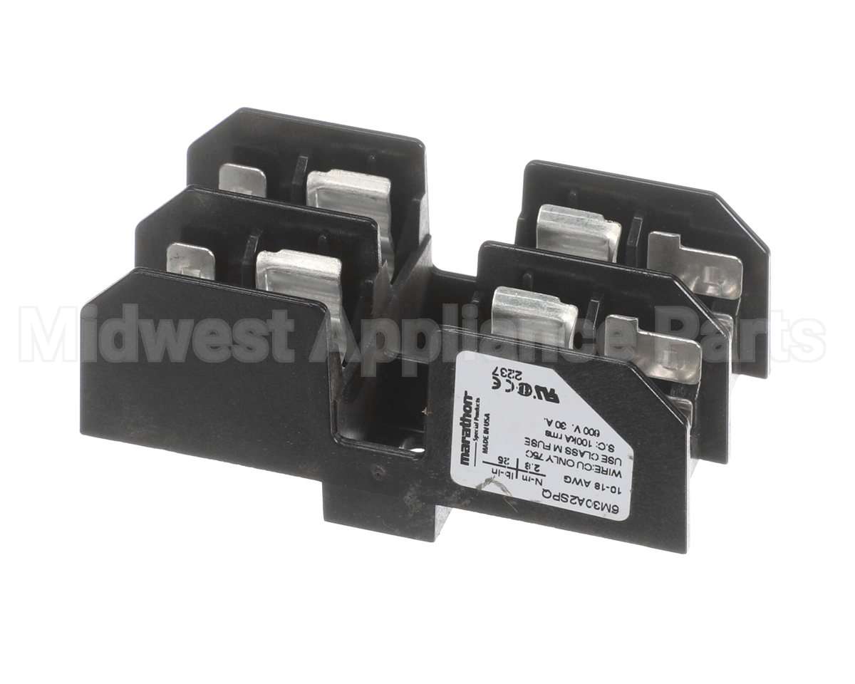 22511001 Heatcraft Refrigeration Fuseblock 30Amp2Pole600Vmidget