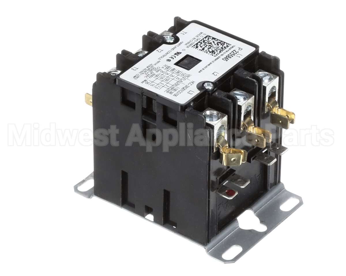 2255845 Heatcraft Refrigeration Contactor 25 Amp 3 Pole 24V