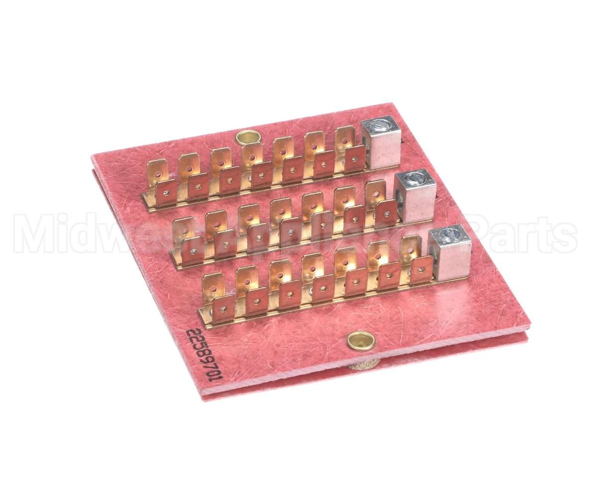 22589701 Compatible Heatcraft 3 Pole Terminal Block