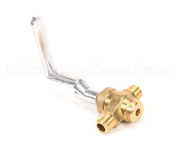 226104M Town Food Service 1/2M X 1/2M Npt Brass Gas Valve W/ L Hdl