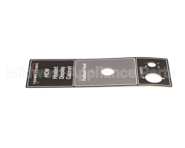 22612 Henny Penny Decal - Top Control Panel