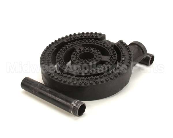 226131 Town Food Service 3-Ring Burner W/Nipple (8 Dia.)