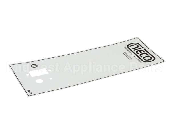 22873 Nieco Label, Control Box Std Jf-G R
