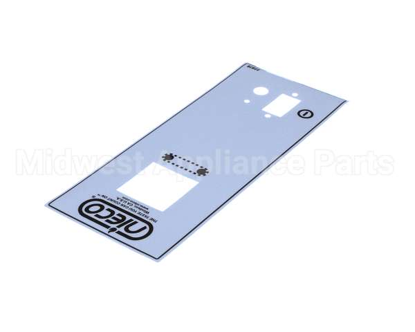 22878 Nieco Label, Control Box, Std, Jf-G