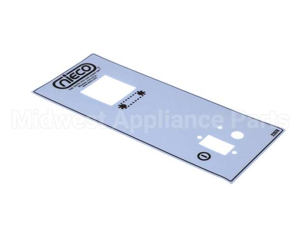 22878 Nieco Label, Control Box, Std, Jf-G