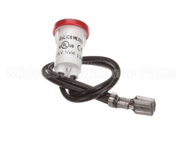 23065-3 Vollrath Pilot Light - Red 125V