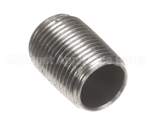 23153-0004 Middleby Nipple,Close Blk 1/2