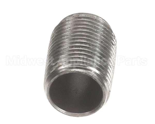 23153-0004 Middleby Nipple,Close Blk 1/2